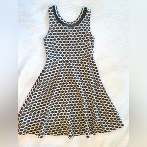Pixley gray geometric pattern dress - excellent condition